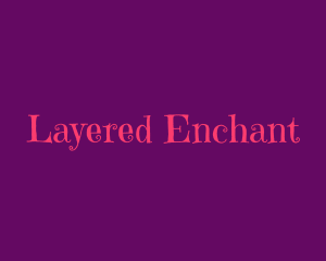 Enchanted Witch Fantasy logo design