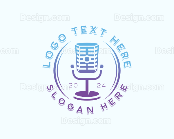 Radio Studio Podcast Logo