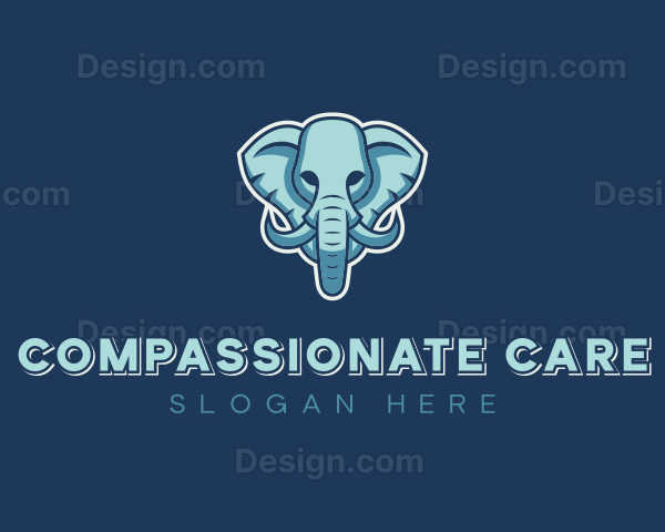 Corporate Elephant Wildlife Logo