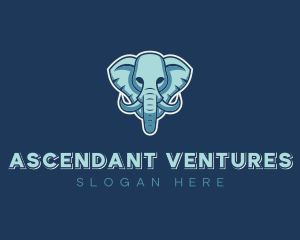 Corporate Elephant Wildlife logo design