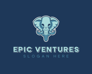 Corporate Elephant Wildlife logo design