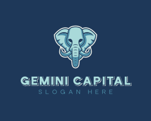 Corporate Elephant Wildlife logo design