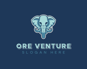 Corporate Elephant Wildlife logo design