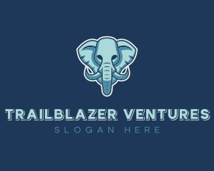 Corporate Elephant Wildlife logo design