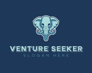 Corporate Elephant Wildlife logo design