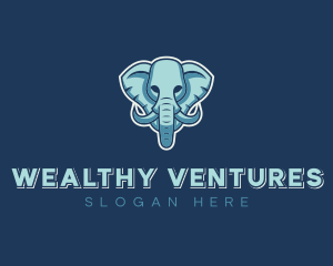 Corporate Elephant Wildlife logo design