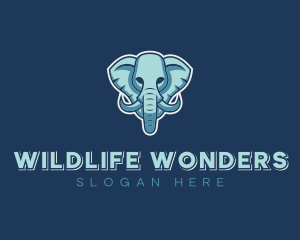 Corporate Elephant Wildlife logo design