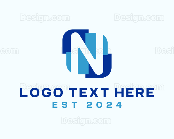 Modern Agency Letter N Logo