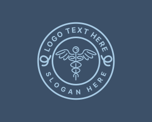 Health Caduceus Medicine logo