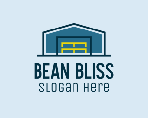 Warehouse Storage Building Logo