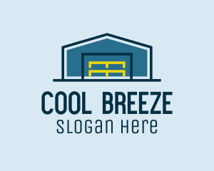 Warehouse Storage Building Logo