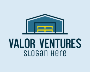 Warehouse Storage Building Logo