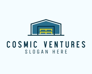 Warehouse Storage Building Logo