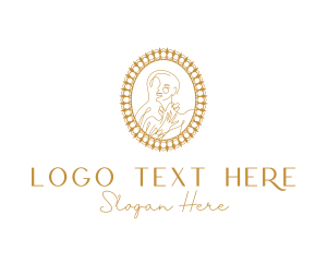 Luxury Woman Portrait Logo