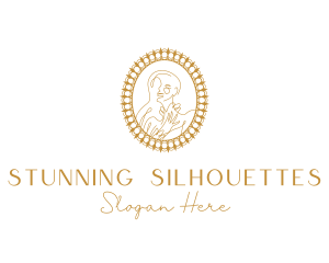 Luxury Woman Portrait logo