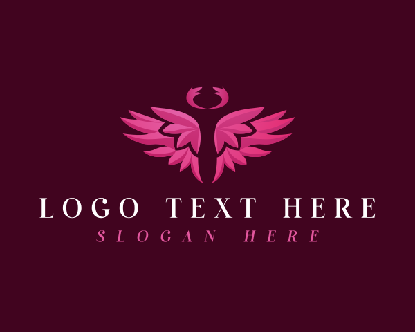 Angel logo example 2