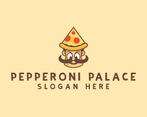 Pizza Man Restaurant logo design