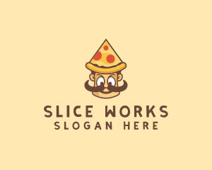 Pizza Man Restaurant logo design