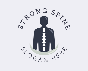 Spine Body Chiropractor Clinic logo design