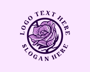 Organic - Natural Organic Flower logo design