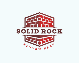 Mason Brick Construction logo design