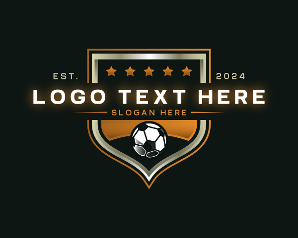 Emblem logo example 2