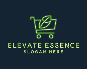 Neon Organic Shopping logo