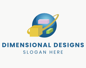 3d Logistics Planet logo