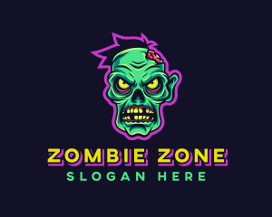 Scary Zombie Gaming logo design