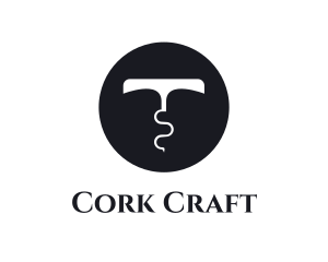 Wine Alcohol Corkscrew logo