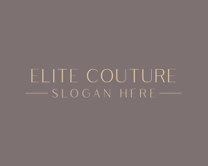 Luxury Fashion Brand logo design