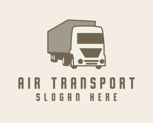 Logistics Trailer Truck logo design