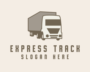 Logistics Trailer Truck logo design