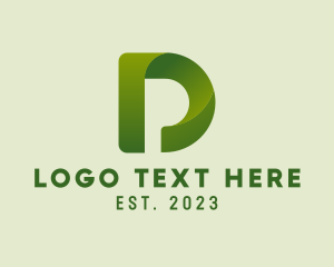 Modern Digital Letter D  logo