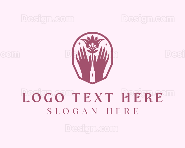 Wedding Florist Decorator Logo