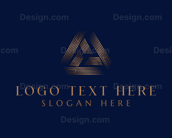 Luxury Premium Triangle Logo