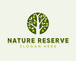 Nature Eco Tree logo design