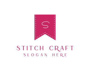 Stitch Thread Ribbon logo
