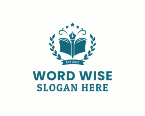 Writing Pen Book School logo