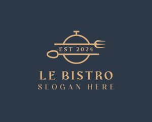 Cutlery Bistro Restaurant logo design