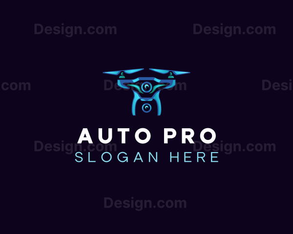 Aerial Photography Drone Logo