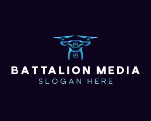 Aerial Photography Drone logo design