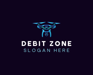 Aerial Photography Drone logo design