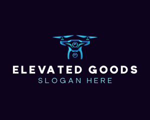 Aerial Photography Drone logo design