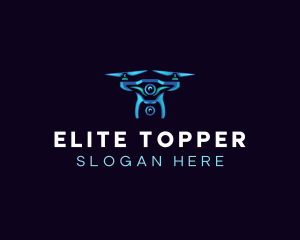 Aerial Photography Drone logo design