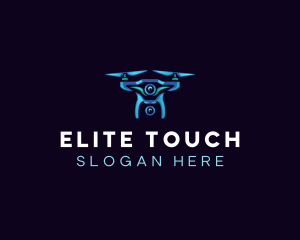 Aerial Photography Drone logo design