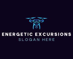 Aerial Photography Drone logo design