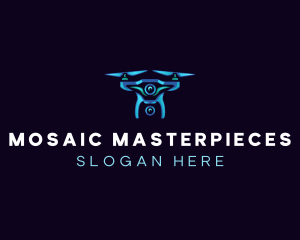 Aerial Photography Drone logo design