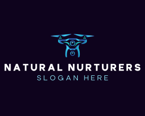 Aerial Photography Drone logo design