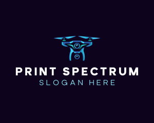 Aerial Photography Drone logo design